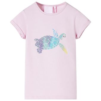 T-shirt para criança vidaXL | cor lilás 104 | 3 a 4 anos - 1