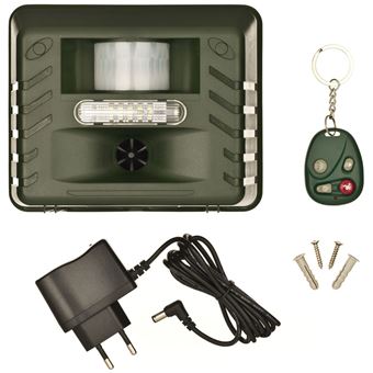 Repelente de Animais Ultrassónico Nature com ficha Alcance | 21 m - 1