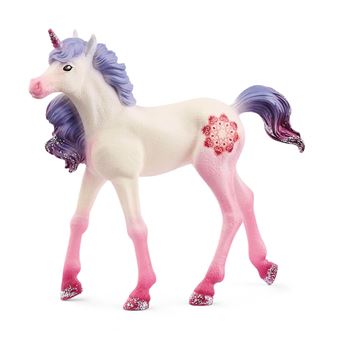 Potro Unicórnio Schleich Rosa e Roxo Bayala - 1