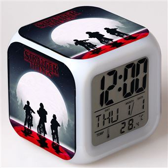 Despertador Infantil HSMY | LED | Multifuncional Colorido | STranger Things Season 16 - 1