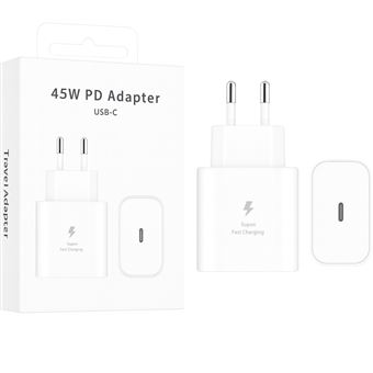 Adaptador de Corrente skyhe 1107 para Apple iPhone 16 PRO MAX | 45W | Type-C | Branco - 1