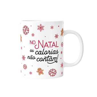 Caneca Lovely Story Tz2440Rj-Pt | No Natal As Calorias Nao Contam! - 1