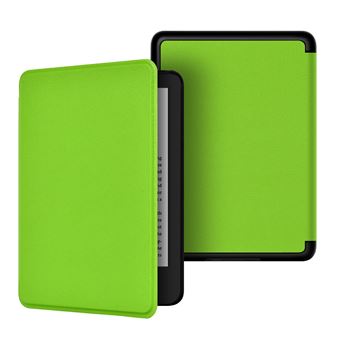 Capa FLOODKING para Amazon Kindle Paperwhite4 | Couro PU Magnético | Modo Automático | Proteção Total | Verde - 1