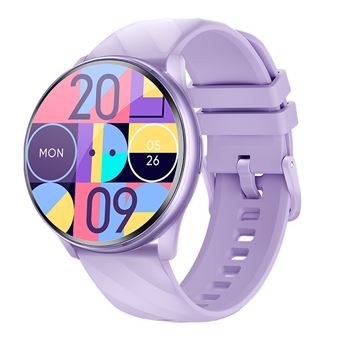 Smartwatch Chronus | Bluetooth | Frequência Cardíaca | Oxigênio no Sangue | Sono | Assistente | Roxo - 1