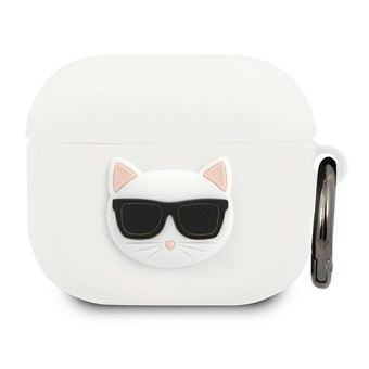 Capa Original TPU Karl Lagerfeld Airpods 3 Branco - 1