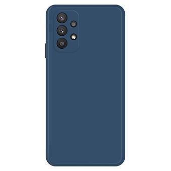 Capa e TPU borda reta, emborrachado, flexível, anti-riscos Magunivers para Samsung Galaxy A32 5G/M32 5G - azul escuro - 1