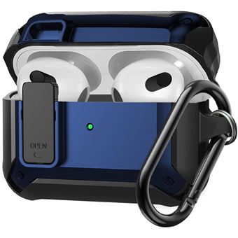 Capa Antiimpacto SafeLock para Apple AirPods pro 2ª Ger | Azul e preto - 1
