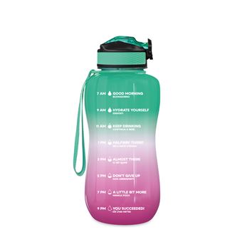 Garrafa para Bebidas The Steel Bottle 8059304665370 | Verde, Rosa - 1