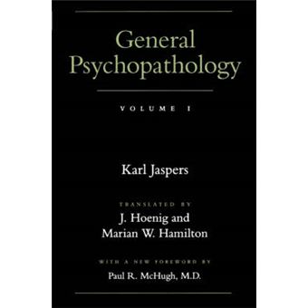 General Psychopathology - Paperback - 1997 - 1
