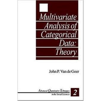 Multivariate Analysis of Categorical Data - Hardback - 1993 - 1