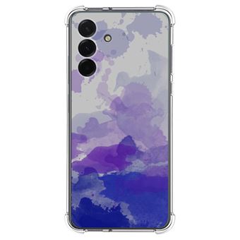 Capa Tumundosmartphone de Silicone à Prova de Choque para Samsung Galaxy A17 4G / 5G | Design em aquarela 09 desenhos - 1