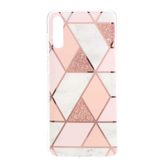 Capa Magunivers | TPU padrão geométrico em mármore IMD estilo E para Samsung Galaxy A50/A50s/A30s