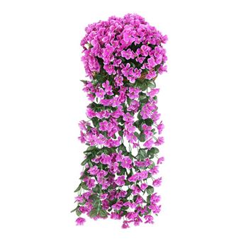 Bouquet Suspenso com Flores Artificiais Mormark HANGROSE | Roxo - 1