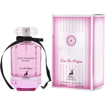 Perfume Feminino Pink Shimmer Secret Maison Alhambra | EDP | 3.4 oz | 100 ml - 1