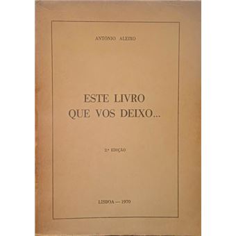 Este livro que vos deixo... [2.ª edição] - 1