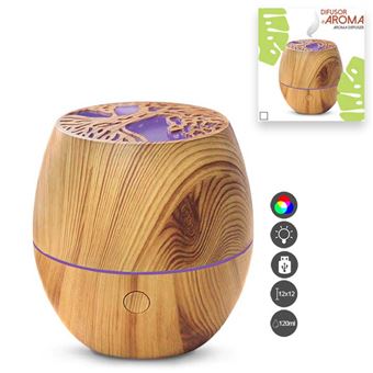 Difusor Elétrico Good Living Decor | USB | Silencioso | 120 ml - Beige - 1