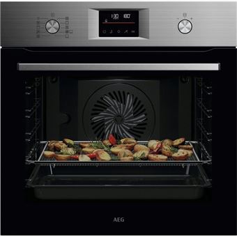 Forno Elétrico AEG Series 6000 Forno multifunções Série 6000 SenseCook com LUX | Pirolítico | 71 L | 59.5 cm | A+ | Aço inoxidável - 1