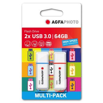 Conjunto de 2 Pen AGFA | Usb3.0 | 64Gb - 1
