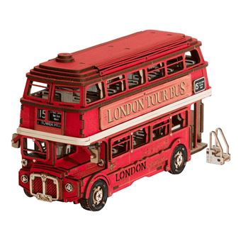 Puzzle 3D ROBOTIME Veículos London Tour Bus | 255 Peças - 1