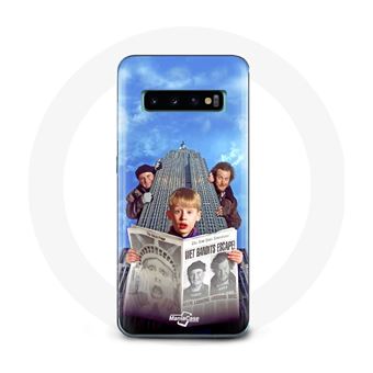 Capa Maniacase para Samsung Galaxy S10 Edge Home Alone Mãe Eu Perdi O Avião de Novo - 1
