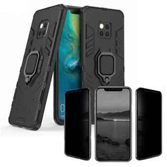 Kit Película 5D Anti-Spy + Capa 3X1 Military Defender Phonecare para Huawei Mate 20 Pro Preto - 1