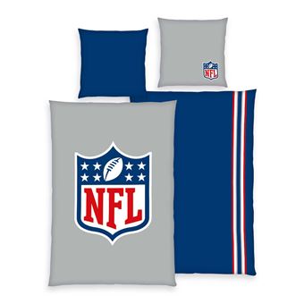 Conjunto de Cama de Bebé HERDING Klaus  Bettwäscheset NFL | Azul, Cinzento, Vermelho, Branco - 1