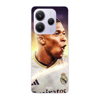 Capa Maniacase para Xiaomi Redmi Note 14 5G | Kylian Mbappe Real Madrid Papel de parede - 1
