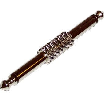 Adaptador BeMatik 6,3mm Mono Jack Macho/Macho - 1