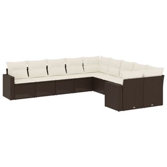 Banco para Exterior VidaXL 3251850 | Creme - 1