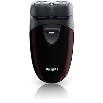 Máquina de Barbear Philips Máquina de barbear elétrica a pilhas | Bordô - 1