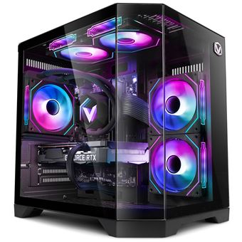 Computador Gaming Vibox IV-604 | Ryzen 7 5700X 4,6 GHz | AMD RX 9060 XT 8 GB | 16 GB RAM | 1 TB SSD | Windows 11 | WiFi 6 + Bluetooth 5.4 - 1