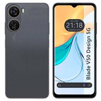 Capa de silicone TUMUNDOSMARTPHONE para Zte Blade V50 Design 5G Transparente - 1