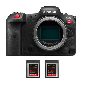Canon EOS R5 C + 2 SanDisk 512GB Extreme PRO CFexpress Type B + PDF 15 Técnicas para Melhorar as suas Fotografias - 1
