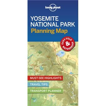 Lonely Planet Yosemite National Park Planning Map - 1