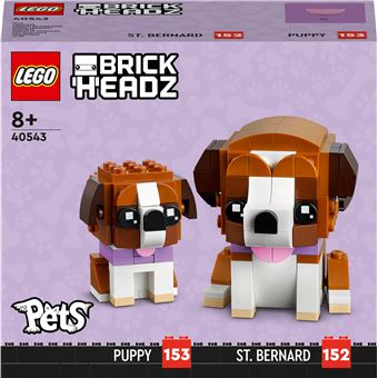 LEGO BrickHeadz St. Bernard 40543 | 236 Peças - 1