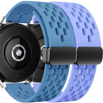 Pack Antiimpacto 2x Bracelete SnapFlow para Garmin Forerunner 255S | Azul e Lavanda - 1