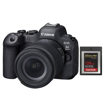 Canon EOS R6 II Kit RF 24-105mm IS STM+SanDisk 128GB Extreme Pro CF CFexpress Card Type B (SDCFE-128G) - 1