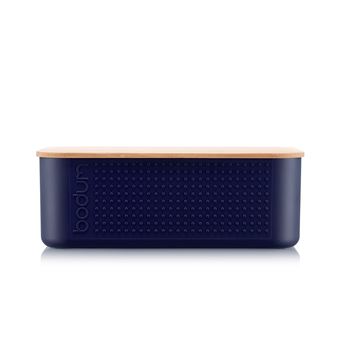 Caixa de Pão Bodum 11740-540S | Natural, Azul marinho - 1
