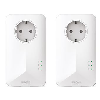 Adaptador de Rede Powerline Strong PowerLine 1000 Kit | Branco - 1