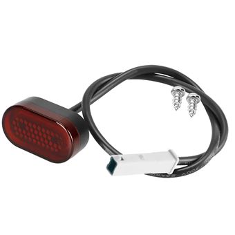 Luz traseira Ninebot para Trotinete Ninebot G30 Max| Preto / Vermelho - 1