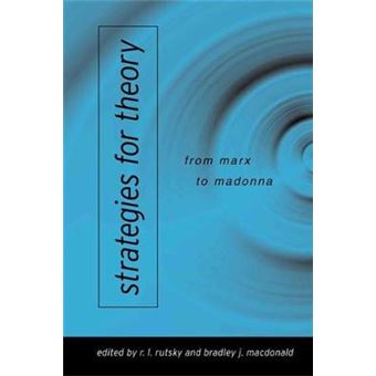Strategies For Theory From Marx To Madonna - 1