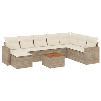 Conjunto de Mobiliário de Exterior VidaXL 3256590 - 1