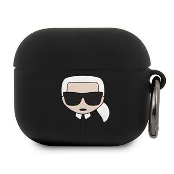 Capa Original Silicone Karl Lagerfeld Airpods 3 Preto - 1