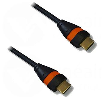 Lineaire XVHD54NOC 1.5m HDMI Type A (Standard) HDMI Type A (Standard) Preto, Laranja cabo HDMI - 1