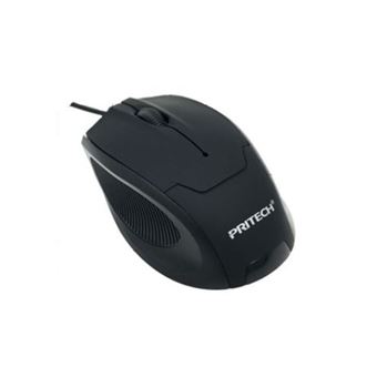Rato para Computador com Fio PRITECH CC-819 - Preto - 1