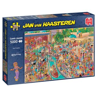 Puzzle Jumbo Jan van Haasteren No License - Efteling Fata Morgana (5000 pieces) | 5000 Peças - 1