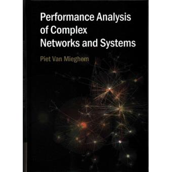 Performance Analysis of Complex Networks and Systems - Hardback - 2014 - 1
