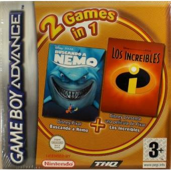 Nemo+los Increibles (2en1) - Game Boy Advance - 1