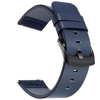 Bracelete em pele Urban Antiimpacto para Ticwatch Pro 3 Ultra | Azul - 1