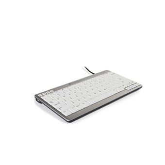 Teclado com Fios BakkerElkhuizen UltraBoard 950 | Idioma: Inglês UK | Cinzento claro, Branco - 1